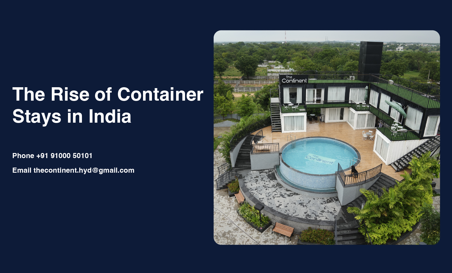 The Rise of Container Stays in India